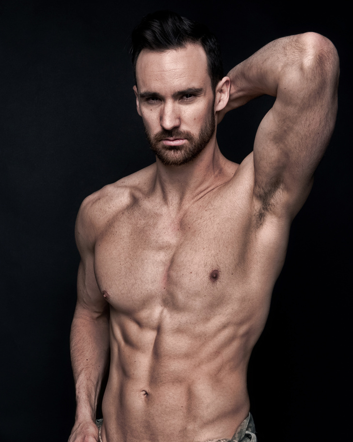 Sexy shirtless man