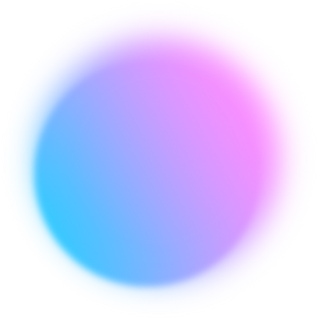 Gradient Blur Circle Blue and Pink