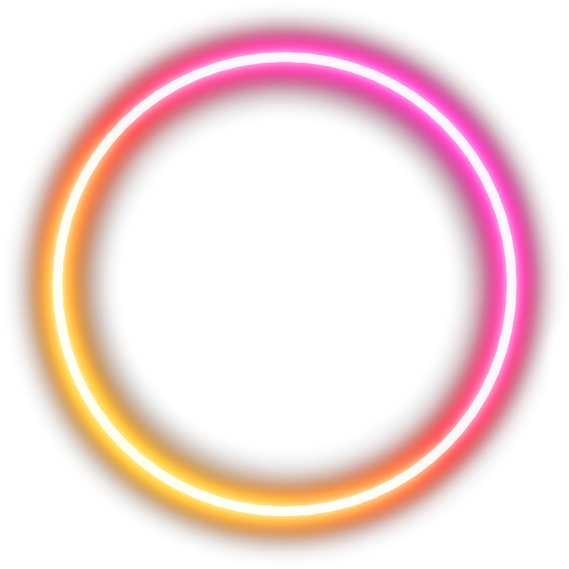 Glowing Neon Circle